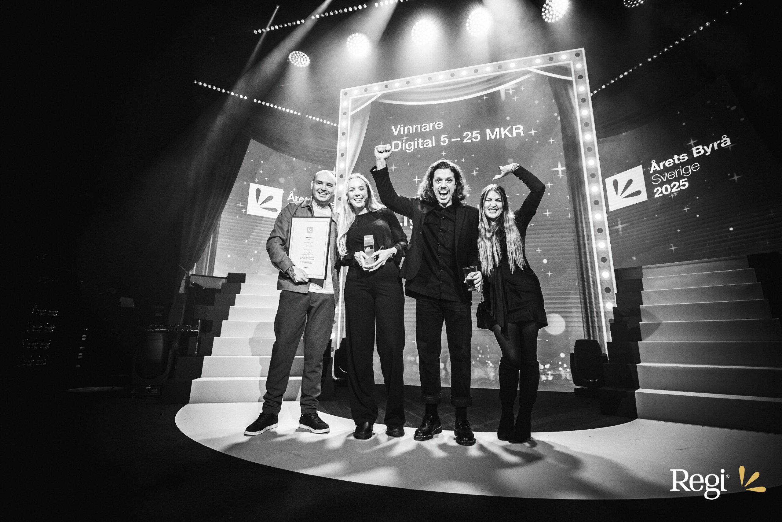 Lightweb tar emot priset som Årets Byrå 2025!